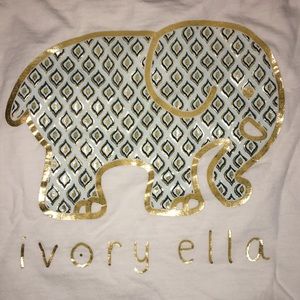 ivory Ella medium long sleeve cream colored shirt